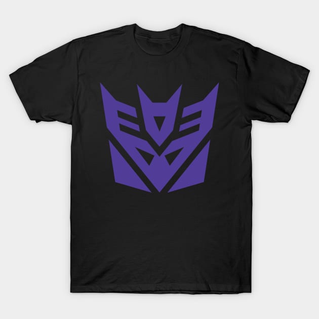 Transformers Decepticon Cartoon Logo T-Shirt by Ryan